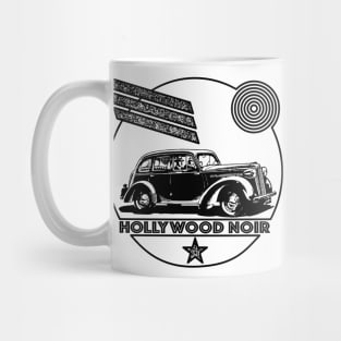 Hollywood Noir - A Tribute To The Glory Days Of Hollywood Film Noir & Detective Fiction Mug